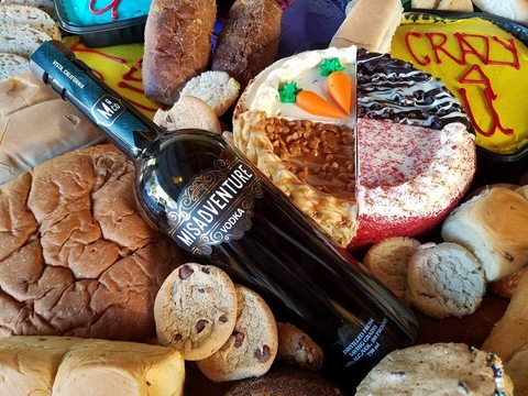 Misadventure & Co. sustainable craft vodka made from leftover bakery goods - What's Shakin' week of August 21